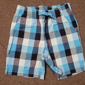 Circo Boys Blue Plaid Shorts